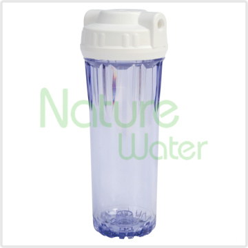 Double O Ring Clear RO Water Filter Housing